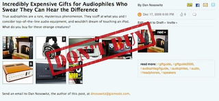 Illustration for article titled Incredibly Expensive Gifts for Audiophiles Who Swear They Can Hear the Difference